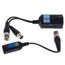 HD Video Balun BNC Video Balun Transceiver HD Active Audio Receiver for Security/Surveillance Camera Systems Use