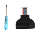 RJ45/8P8C Ethernet Plug RJ-45 Male to 8 Pin AV Terminal Screw Converter Plug for UTP Cat5 Cat6 Cat7 cable