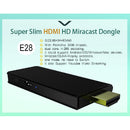 Wireless For Dongle WECAST E28 TV Stick Display WIFI HDMI WeCast/DLNA/Miracast/Airplay for IOS and Android 1080P Resolution Black