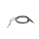 Gold-plated DIY Audio Cable Earphone Maintenance Wire DIY 3.5MM Jack Replacement 120cm Gray