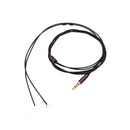 Gold-plated DIY Audio Cable Earphone Maintenance Wire DIY 3.5MM Jack Replacement 120cm Red