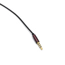 Gold-plated DIY Audio Cable Earphone Maintenance Wire DIY 3.5MM Jack Replacement 120cm Red