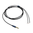 Gold-plated DIY Audio Cable Earphone Maintenance Wire DIY 3.5MM Jack Replacement 120cm Blue