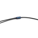 Gold-plated DIY Audio Cable Earphone Maintenance Wire DIY 3.5MM Jack Replacement 120cm Blue