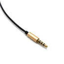Gold-plated DIY Audio Cable Earphone Maintenance Wire DIY 3.5MM Jack Replacement 120cm Gold