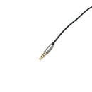 Gold-plated DIY Audio Cable Earphone Maintenance Wire DIY 3.5MM Jack Replacement 120cm Black And Gray