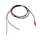 Gold-plated DIY Audio Cable Earphone Maintenance Wire DIY 3.5MM Jack Replacement 120cm Red