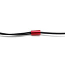 Gold-plated DIY Audio Cable Earphone Maintenance Wire DIY 3.5MM Jack Replacement 120cm Red
