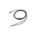 Gold-plated DIY Audio Cable Earphone Maintenance Wire DIY 3.5MM Jack Replacement 120cm Red