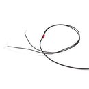 Gold-plated DIY Audio Cable Earphone Maintenance Wire DIY 3.5MM Jack Replacement 120cm Red