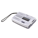 BC-R28 Mini Pocket AM FM Radio Speaker Telescopic Antenna 3.5mm Headphone Jack