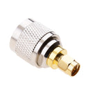 UHF Male to SMA Male Coaxial Adapter UHF to SMA Coax Jack Connector Adapter for Antenna / Radio