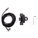 Car Antenna Mount Bracket for Moible Radio Steel SO-239 Mobile Radio Car Antenna Mount Adjustable Bracket, 16 feet Cable Connector