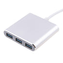 USB C Hub/Adapter USB Type C to 3 Ports USB Type A USB3.1 Converter Adapter Hub