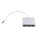 USB C Hub/Adapter USB Type C to 3 Ports USB Type A USB3.1 Converter Adapter Hub