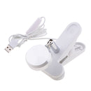 USB 360Â° Adjustable Study Table Lamp Reading Clip-on Bed Desk Table Lamp