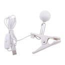 USB 180Â° Adjustable Study Table Lamp Reading Clip-on Bed Desk Table Lamp