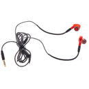 Headphones Foldable Stereo Headsets, Lightweight, HD Sound, Built-in Mic, Detachable Stereo Audio Cable 3.5mm Red