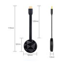 WECAST Wifi Display Dongle 1080P HDMI TV Stick Wireless Display Adapter Support Miracast Airplay DLNA Streaming Video From Phone To Big Screen Black