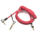 Replacement Aux Auxiliary Cable Wire Cord for Monster Solo Beats Studio Headphones By Dr Dre Solo Studio Solohd Headphones Cable Red