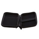 2.5inch Portable External Hard Drives Hard Shell Carry Bag Case 135x105x35mm Black