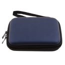 2.5inch Portable External Hard Drives Hard Shell Carry Bag Case 135x105x35mm Dark Blue