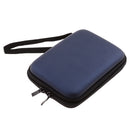 2.5inch Portable External Hard Drives Hard Shell Carry Bag Case 135x105x35mm Dark Blue
