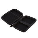 2.5inch Portable External Hard Drives Hard Shell Carry Bag Case 135x105x35mm Dark Blue