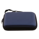 2.5inch Portable External Hard Drives Hard Shell Carry Bag Case 145x105x35mm Dark Blue