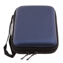 2.5inch Portable External Hard Drives Hard Shell Carry Bag Case 145x105x35mm Dark Blue