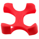 HDD Protector Silicone Case Flexiable Hard Drive Soft Gel Cover Case for 2T 4T Drives Red