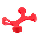 HDD Protector Silicone Case Flexiable Hard Drive Soft Gel Cover Case for 2T 4T Drives Red