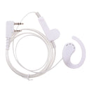 Earpiece Headset K Head with Microphone PTT for 2 PIN BaoFeng Radio UV-5R Two Way Radio