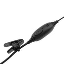 2.5mm Plug Clip-Ear Headset/Earpiece Mic for Motorola Talkabout 2 Two Way Radio Walkie Talkie