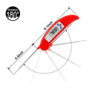 Instant Read Cooking Meat Thermometer - Super Fast Digital Electronic Kitchen Food Thermometer With Collapsible Internal Probe For Grill Cooking BBQ Oven Meat Kitchen Candy and Bath Water