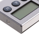 Digital Oven Alarm Thermometer & Timer - Baking & Cooking Food Thermometer for BBQ Grill with Probe