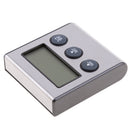Digital Oven Alarm Thermometer & Timer - Baking & Cooking Food Thermometer for BBQ Grill with Probe