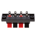 4 pieces Speaker Terminal Connectors, Audio Amplifier Terminal Connection Terminal Connectors 4 Pin Speaker Terminal Connector