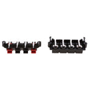 10Pcs Right Angle Speaker Terminal Clip Connector 4 Positions Audio Cable Push Button Type
