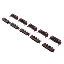 10Pcs Right Angle Speaker Terminal Clip Connector 4 Positions Audio Cable Push Button Type