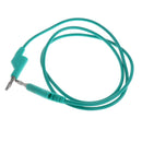 4mm Stackable Banana to Banana Male Plug Test Probes Leads Electrical Testing Cable 15 Green