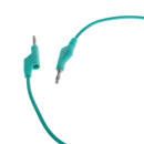 4mm Stackable Banana to Banana Male Plug Test Probes Leads Electrical Testing Cable 15 Green