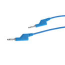 4mm Stackable Banana to Banana Male Plug Test Probes Leads Electrical Testing Cable 15A blue
