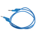 4mm Stackable Banana to Banana Male Plug Test Probes Leads Electrical Testing Cable 15A blue