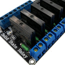 12V 6 Channel G3MB-202P Solid State Relay Module With Resistive Fuse 240V 2A Output