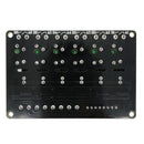 24V 6 Channel G3MB-202P Solid State Relay Module With Resistive Fuse 240V 2A Output