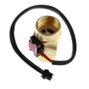 30cm G3/4'' Hall Effect Liquid Water Flow Sensor Switch Flowmeter Fluid Meter 2-50L/min DC 5V-15V 1.75MPa Water Flow Sensor