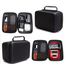 Electronics Travel Organizer Storage Bag for Accessories Cable Cord EVA Black Large
