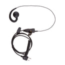 Security Ear-Hook Earpiece Headset PTT MIC 2Pin For MIDLAND GXT400/450 Radio