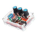 High Precision Function Signal Generator DIY Kit Sine/Triangle/Square Output 1Hz-1MHz Adjustable Frequency Amplitude